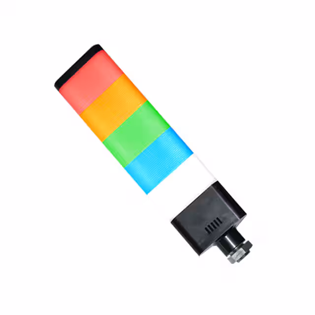 JT028-RYGBC-CDL Mallory Sonalert Products Inc. Balises d'éclairage empilables et composants